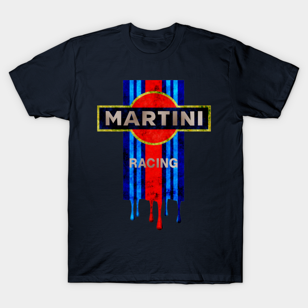 Vintage Martini Racing Martini Racing Team Retro Vintage TShirt